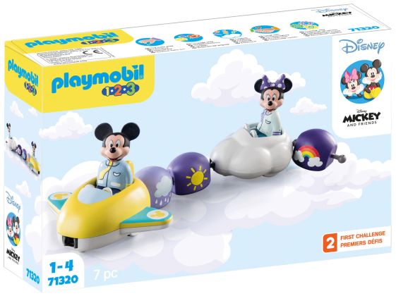 PLAYMOBIL 123 71320 Disney Train des nuages de Mickey et Minnie