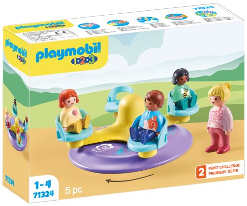 PLAYMOBIL 123 71324 Enfants et tourniquet