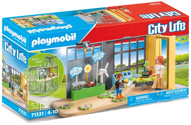 PLAYMOBIL City Life 71331 Classe éducative sur l'écologie