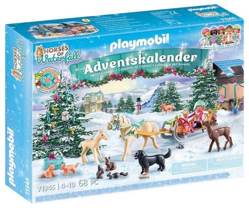 PLAYMOBIL Calendriers de l'Avent 71345 Calendrier de l'Avent - Noël à l'écurie