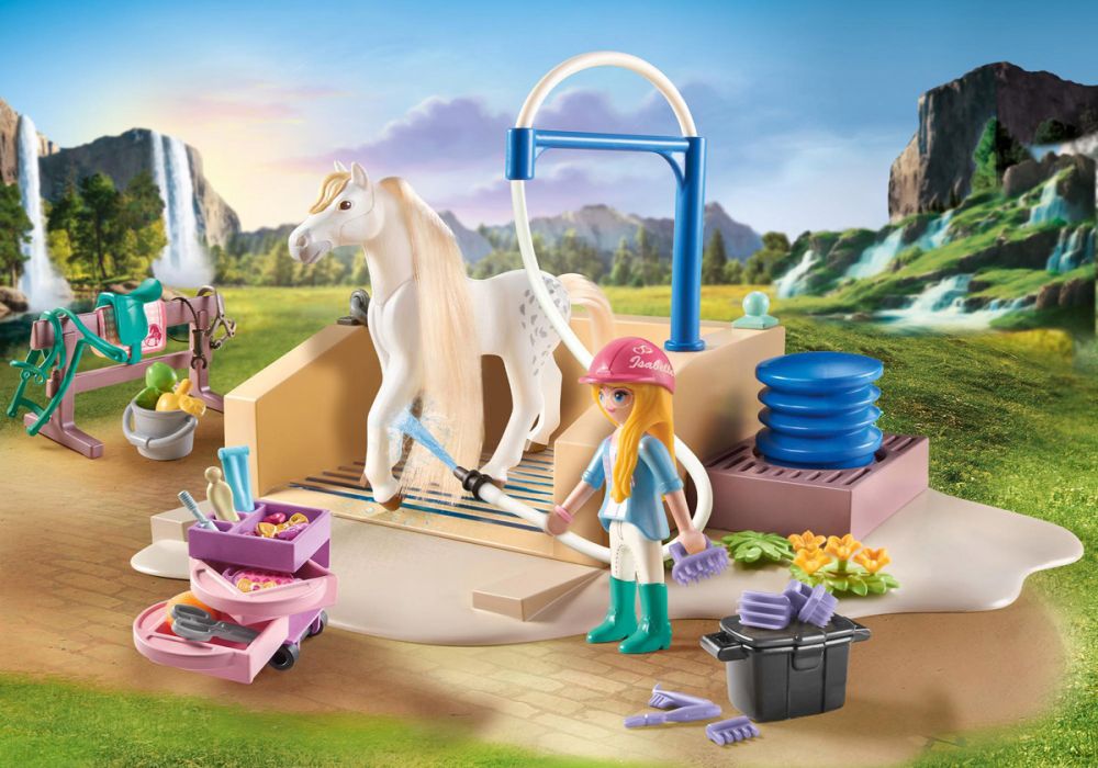 Amelia & Whisper avec box pour chevaux - 71353