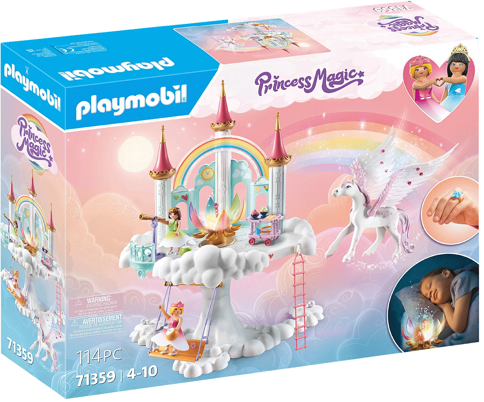 Playmobil Princess Magic 71446 pas cher, Sirènes et décorations de