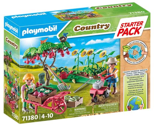 PLAYMOBIL Country 71380 Starter Pack Jardin potager