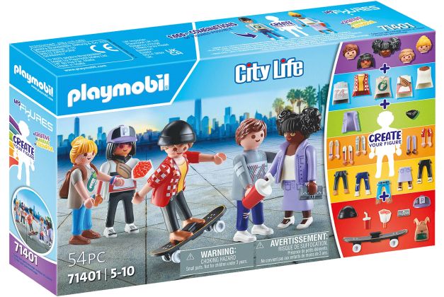 PLAYMOBIL MyFigures 71401 My Figures: Personnages contemporains