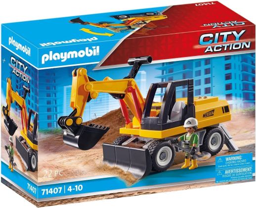 PLAYMOBIL City Action 71407 Pelleteuse