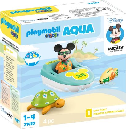 PLAYMOBIL 123 71417 Disney : Mickey avec bateau