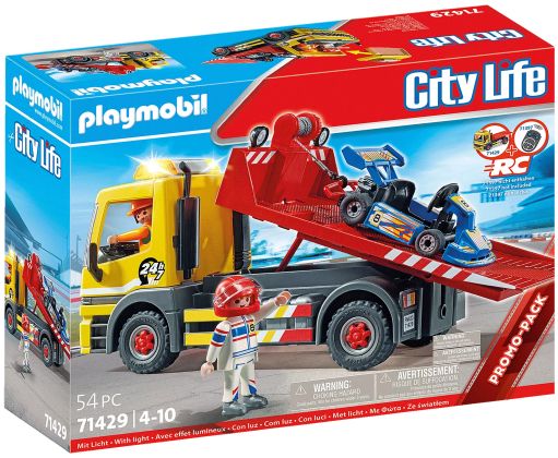 PLAYMOBIL City Life 71429 Dépanneuse avec quad - Promo Pack