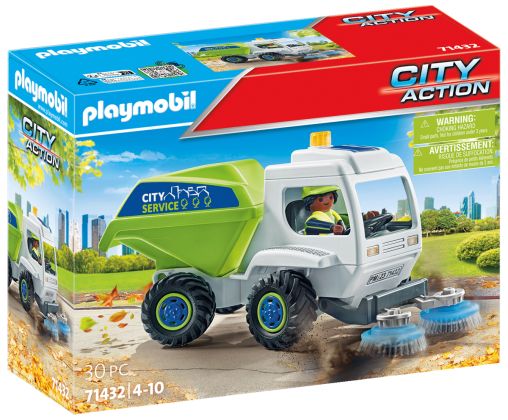 PLAYMOBIL City Action 71432 Balayeuse de voirie