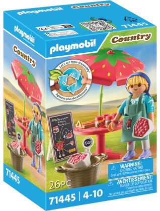 PLAYMOBIL Country 71445 Vendeuse de confitures