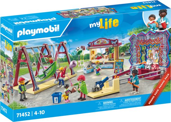 PLAYMOBIL My Life 71452 Parc d'attractions - Promo Pack