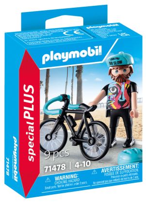 PLAYMOBIL Special Plus 71478 Cycliste Paul
