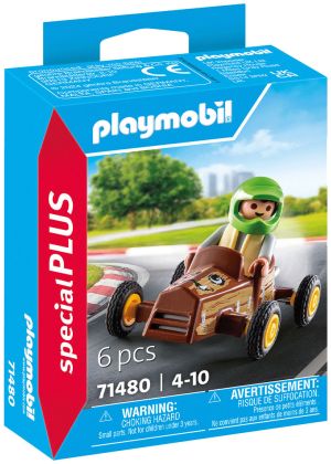 PLAYMOBIL Special Plus 71480 Enfant avec voiture de karting