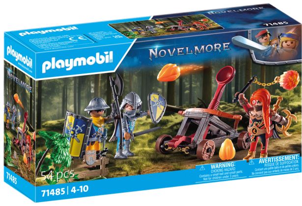 PLAYMOBIL Novelmore 71485 Chevaliers et catapulte