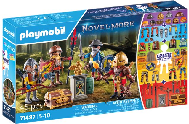 PLAYMOBIL MyFigures 71487 My Figures : Chevaliers Novelmore