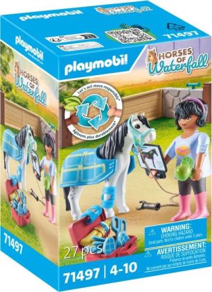 PLAYMOBIL Horses of Waterfall 71497 Thérapeute équin