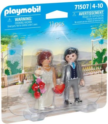 PLAYMOBIL City Life 71507 Duo Pack Couple de mariage