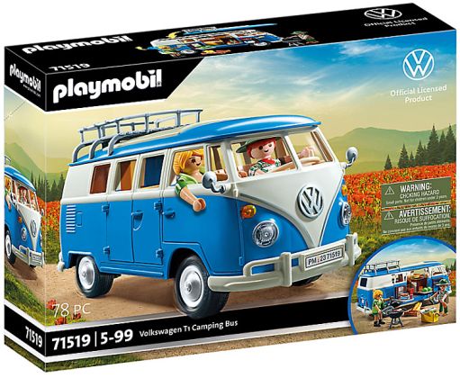 PLAYMOBIL Voitures 71519 Volkswagen T1 Combi Bleu
