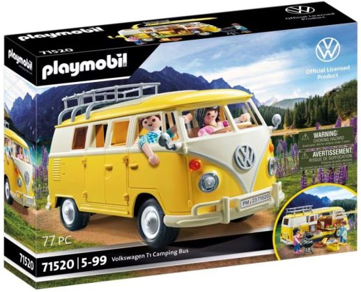 PLAYMOBIL Volkswagen 71520 Volkswagen T1 Camping Bus - Jaune