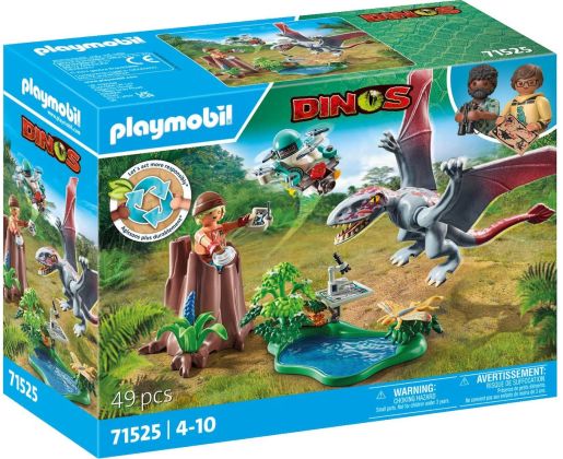 PLAYMOBIL Dinos 71525 Drone d'observation avec dimorphodon