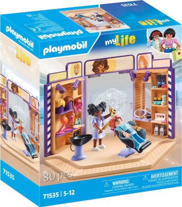 PLAYMOBIL My Life 71535 Salon de coiffure