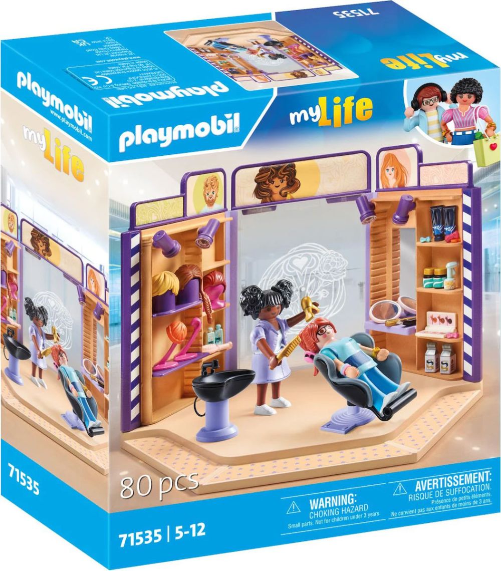 Playmobil My Life 71535 pas cher, Salon de coiffure