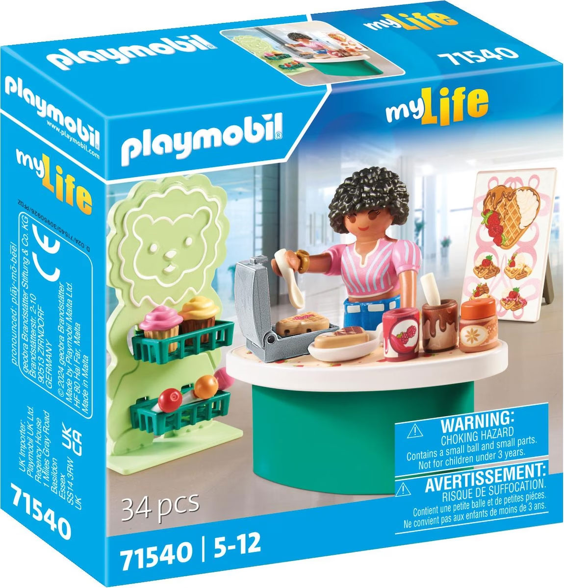 Playmobil My Life 71540 pas cher, Stand de bonbons