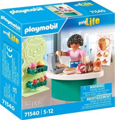 PLAYMOBIL My Life 71540 Stand de bonbons