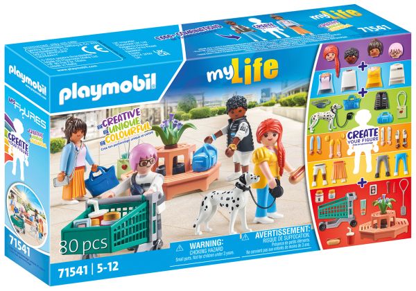 PLAYMOBIL MyFigures 71541 My Figures : Shopping