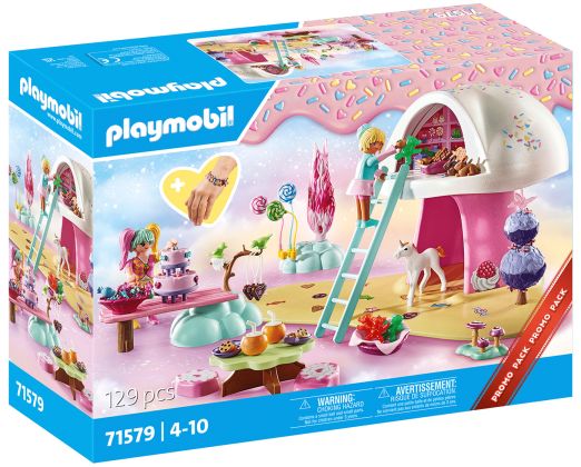 PLAYMOBIL Magic 71579 Le Monde des Bonbons - Promo Pack