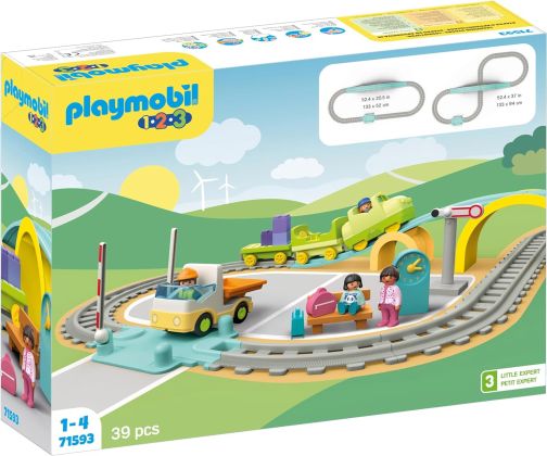 PLAYMOBIL 123 71593 Grand Chemin de Fer