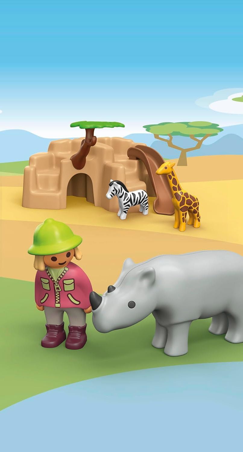 PLAYMOBIL *** **** pas cher - Coffret maison forestière avec animaux