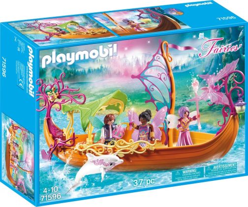 PLAYMOBIL Fairies 71596 Bateau des fées enchanté