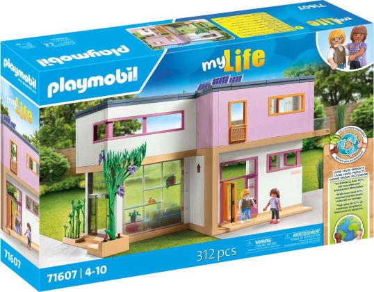 PLAYMOBIL My Life 71607 Maison d'habitation avec jardin d'hiver