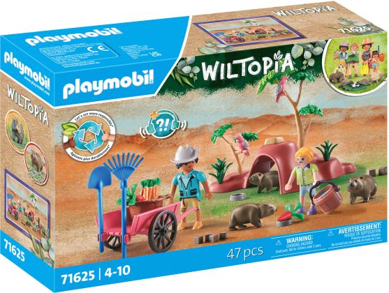 PLAYMOBIL Wiltopia 71625 Abri pour wombats