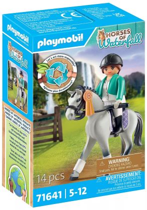 PLAYMOBIL Horses of Waterfall 71641 Championne d'équitation