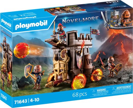 PLAYMOBIL Novelmore 71643 Char de combat avec canon des Burnham Raiders