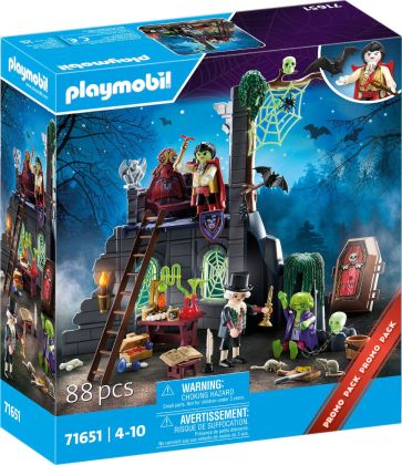 PLAYMOBIL Halloween 71651 Ruine hantée - Promo Pack