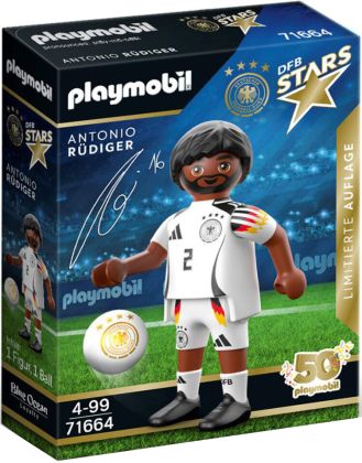 PLAYMOBIL Sports & Action 71664 Antonio Rüdriger - DFB Stars