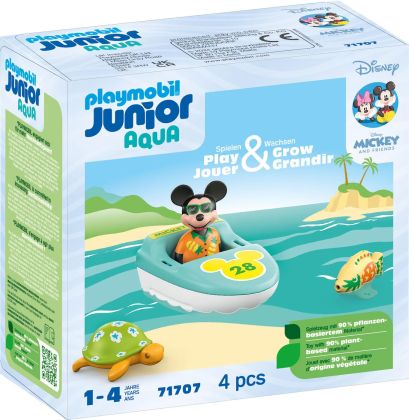 PLAYMOBIL Junior 71707 Le tour en bateau de Mickey