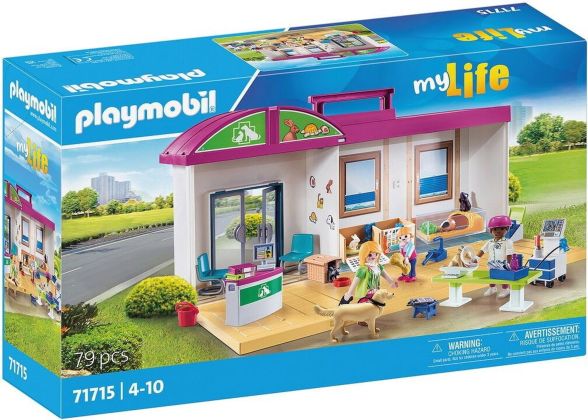 PLAYMOBIL My Life 71715 Clinique Vétérinaire