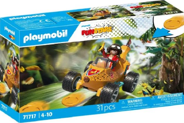 PLAYMOBIL Funstars 71717 Bolide de banane