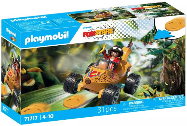 PLAYMOBIL Funstars 71717 Kart banane