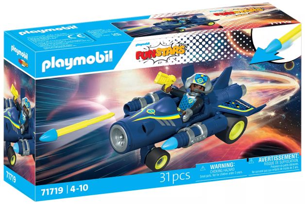 PLAYMOBIL Funstars 71719 Kart vaisseau spatial