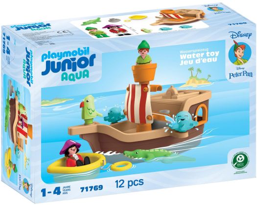PLAYMOBIL Junior 71769 Peter Pan bateau pirate