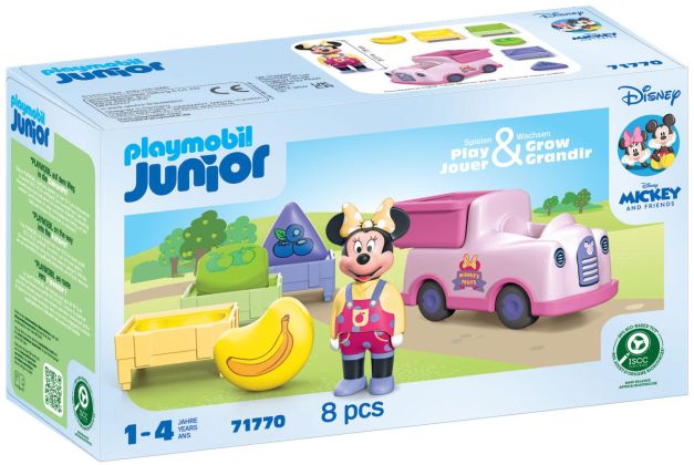 PLAYMOBIL Junior 71770 Minnie avec voiturette