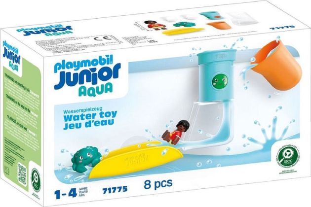 PLAYMOBIL Junior 71775 Réservoir d'eau avec toboggan
