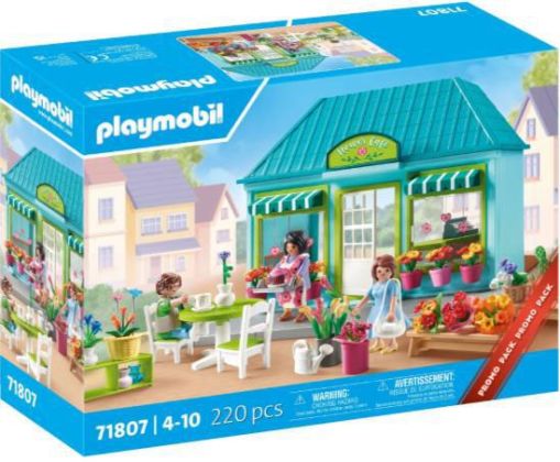 PLAYMOBIL Objets divers 71807 Boutique de fleuriste et salon de thé - Promo Pack