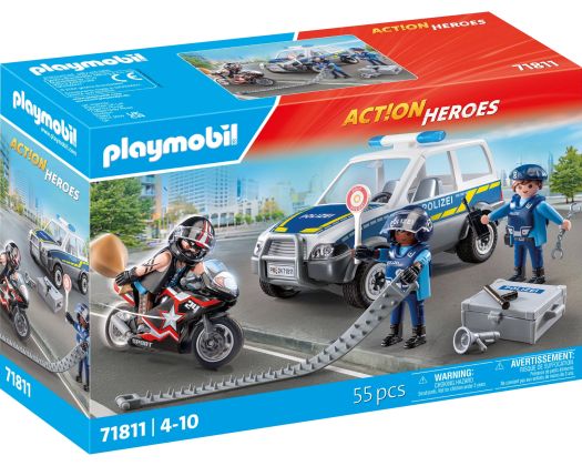 PLAYMOBIL Action Heroes 71811 La police à la chasse aux criminels