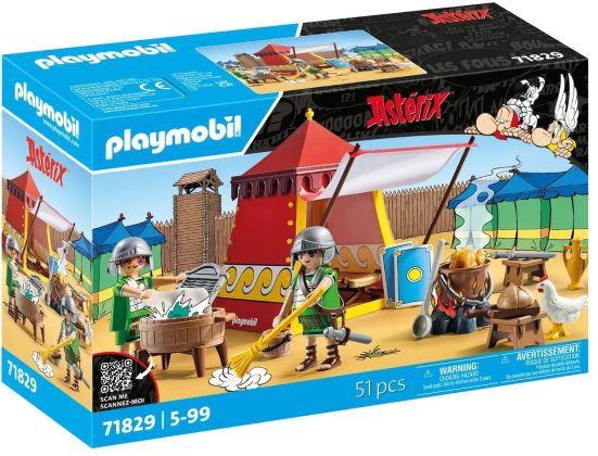 PLAYMOBIL Astérix 71829 Tente des légionnaires