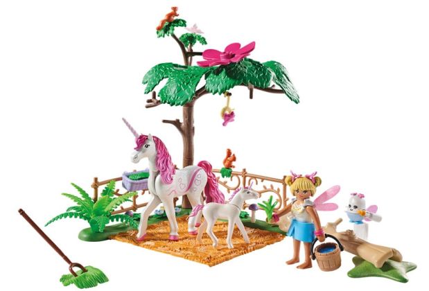 PLAYMOBIL Fairies 71839 Ecurie magique de licornes